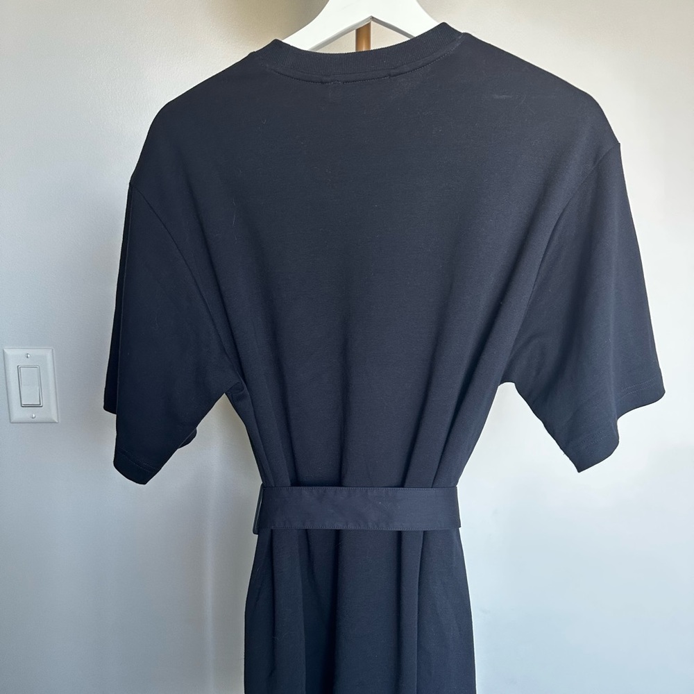 COS business casual cotton dress, size M, black